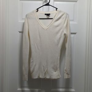 New York and Company cream sweater